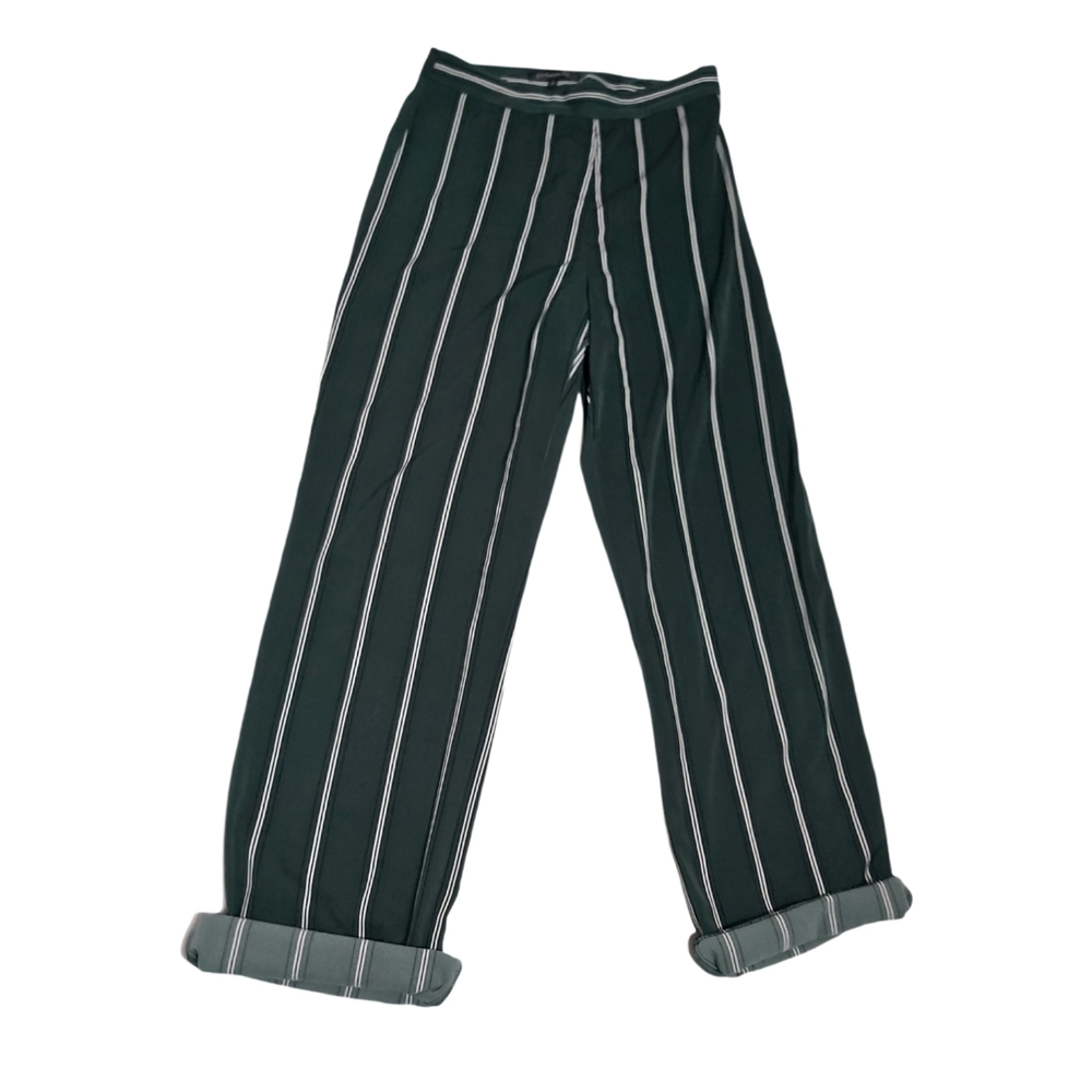 Dynamite green striped pant
